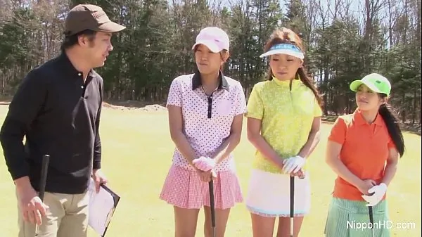 Nowe Asian teen girls plays golf nude moich filmach