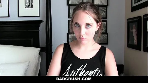 मेरी फिल्मों DadCrush- Caught and Punished StepDaughter (Nickey Huntsman) For Sneaking नया