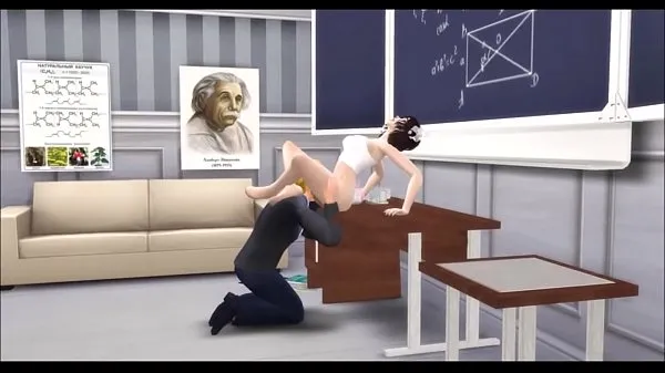 Nowe Chemistry teacher fucked his nice pupil. Sims 4 Porn moich filmach