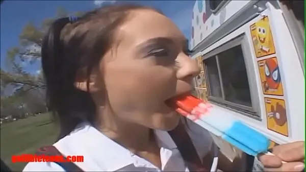 Nya icecream truck gets more than icecream in pigtails mina filmer