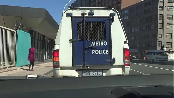 Neu Durban Metro Cop nimmt im Dienst ein Sexvideo mit einer Prostituierten auf meine Filme