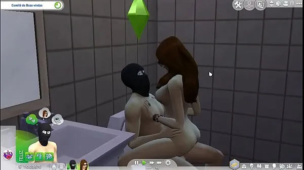 Baru The Sims 4 - DuPorn - Mariana giving to the bad guy Film saya