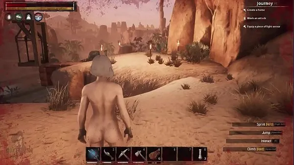 New Hot Sexy Conan Exiles Nudity Ass Tits Episode 8 Barbarian Albino Ass my Movies