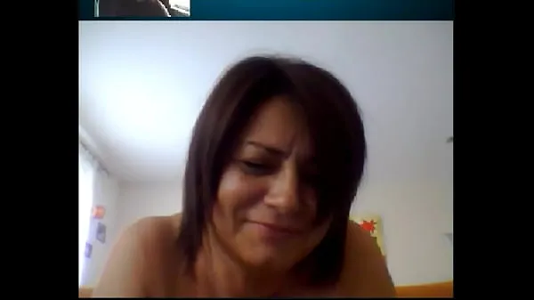 Nya Italian Mature Woman on Skype 2 mina filmer