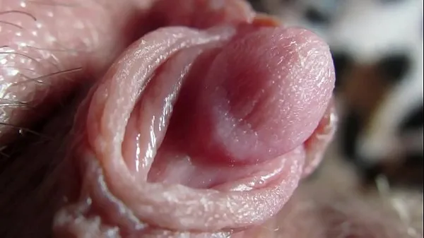 New Extreme close up on my huge clit head pulsating my Movies