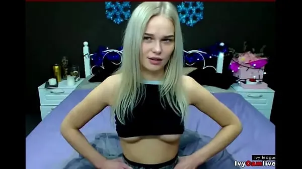 Novo Young russian blonde webcam mojih filmih