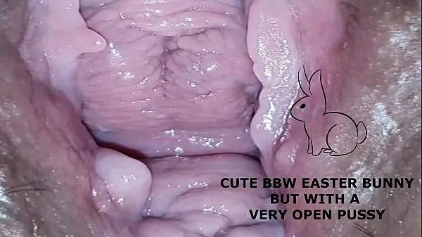 Novinky Cute bbw bunny, but with a very open pussy mojich filmoch