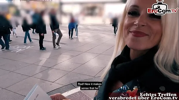 Baru Skinny mature german woman public street flirt EroCom Date casting in berlin pickup Filem saya