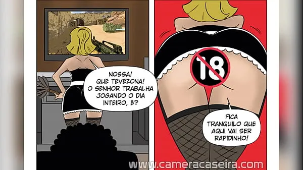 Baru Comic Book Porn (Porn Comic) - A Cleaner's Beak - Sluts in the Favela - Home Camera Film saya