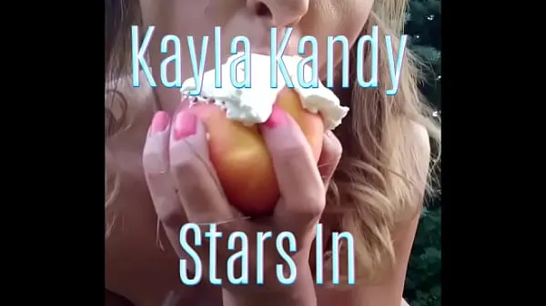 ¿Nuevas Kayla Kandy se ensucia con crema batida mis películas