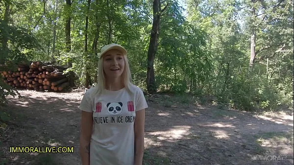 Ny His Boy Tag Team Girl Lost in Woods! – Marilyn Sugar – Crazy Squirting, Rimming, Two Creampies - Part 1 of 2 mine film