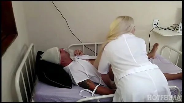 Nya Nurse fucks with a patient at the clinic hospital mina filmer