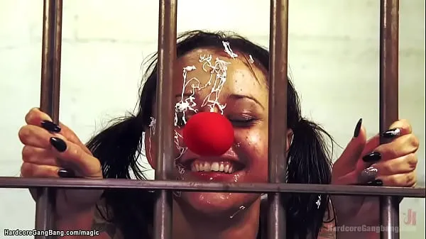 Nya Ebony agent group fucked by clowns mina filmer