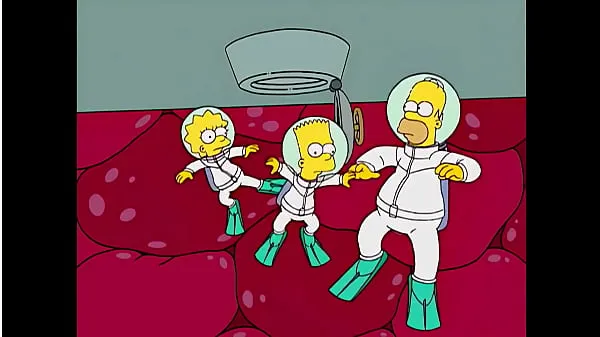 Novo Homer e Marge tendo sexo subaquático (feito por Sfan) (nova introdução meus filmes