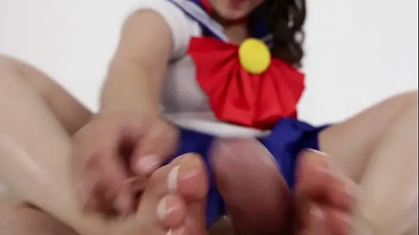 Ny Foot play with ziggy in cosplay mine film