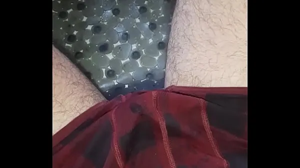 Nytt Piss in my underwear and cum filmene mine