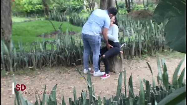 New SPYING ON A COUPLE IN THE PUBLIC PARK my Movies
