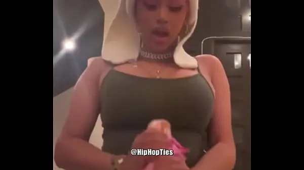 New Cardi B jerking off whipped cream can my Movies