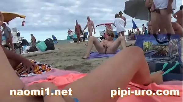 Baru girl masturbate on beach Filem saya