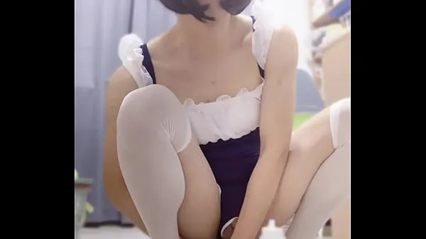 新To be played badly! Pseudo-girl tied herself on the stool and was by 3-in-1我的电影