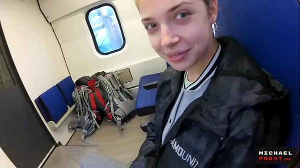 New Blowjob on the Train from a Shy chan my Movies