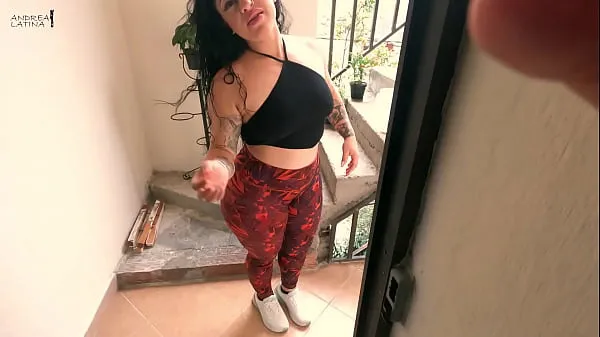 New I fuck my horny neighbor when she is going to water her plants my Movies