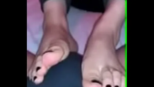 Baru Pleasurable Penis Massage with Cute Asian Feet Film saya