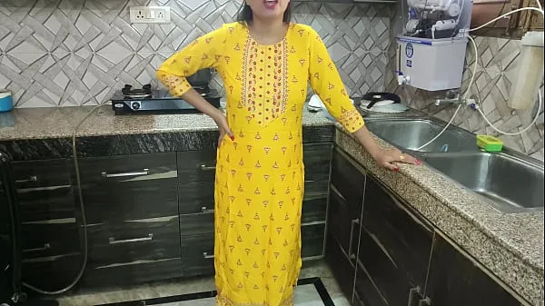 New Desi bhabhi was washing dishes in kitchen then her brother in law came and said bhabhi aapka chut chahiye kya dogi hindi audio my Movies
