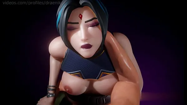 Nya Animation with Raven (DC) from Fortnite 1080 60fps mina filmer