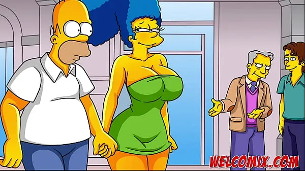 جديد The hottest MILF in town! The Simptoons, Simpsons hentai أفلامي