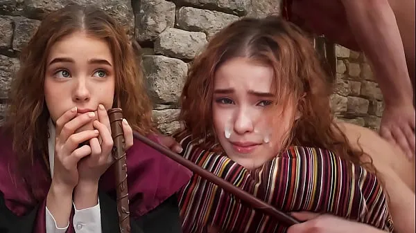 New ERECTO ! - Hermione´s First Time Struggles With A Spell - NoLube my Movies